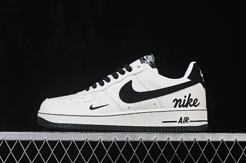 All Categories Nk Air Force 1 Air Force Series Nk Air Force 1 Low Air Force Low Nike Air Force 1'07 Low Beige White Black Air Force One Low Casual Shoes NH0601-546